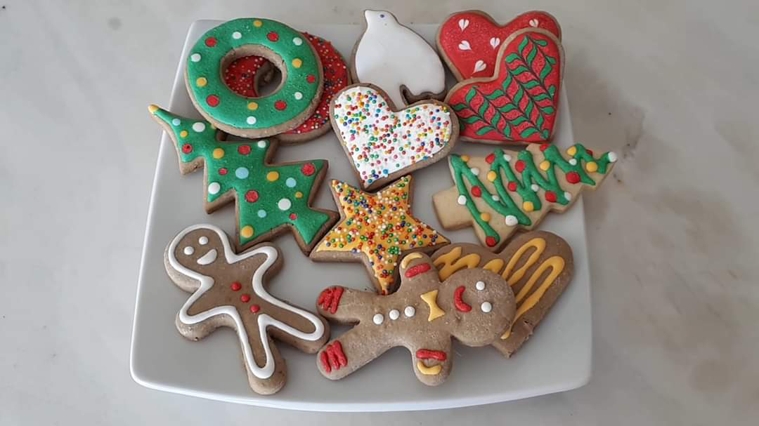 Curso Online de Biscoitos Decorados de Natal – Chef Sandra Maciel